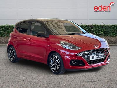 2023 HYUNDAI I10 N LINE 2023 7,245 MILES PETROL MANUAL PRICE 13,999 14,499 MONTHLY 236.12... photo