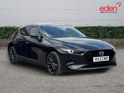 2023 MAZDA 3 EXCLUSIVE LINE 2023 19,674 MILES PETROL MANUAL PRICE 19,499 EDEN BASINGSTOKE MAZDA... photo