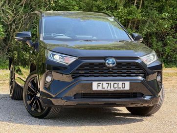 2021 TOYOTA RAV4 2.5 VVT H BLACK EDITION SUV 5DR PETROL HYBRID CVT EURO 6... photo
