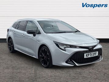 2021 TOYOTA COROLLA 2.0 VVT I HYBRID GR SPORT 5DR CVT REVERSING CAMERA AMP PARKING... photo