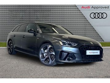 2023 A4 AVANT BLACK EDITION 40 TFSI 204 PS S TRONIC ONE OWNER 12... photo