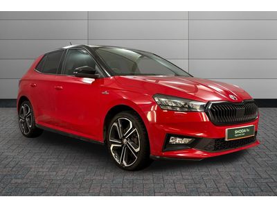 2022 SKODA FABIA 1.0 TSI 110 MONTE CARLO 5DR 18 LIBRA BLACK ALLOYS 2022 49,000... photo