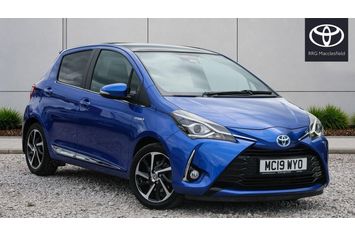 2019 TOYOTA YARIS 1.5 VVT H EXCEL HATCHBACK 5DR PETROL HYBRID E CVT EURO 6... photo
