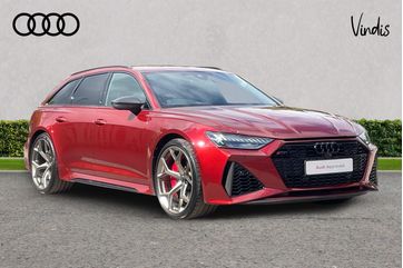 2025 AUDI A6 AUDI RS 6 AVANT AVANT RS 6 PERFORMANCE CARBON BLACK 630 PS... photo