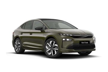 None skoda enyaq 82kwh 85 sportline coupe auto 5dr automatic olive green electric £44,545 john clark  dundee... photo