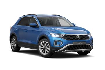 None VOLKSWAGEN T ROC 1.0 TSI MATCH EURO 6 S S 5DR MANUAL RAVENNA BLUE PETROL... photo