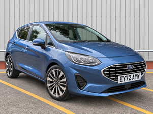 2022 FORD FIESTA 1.0 ECOBOOST HBD MHEV 125 TITANIUM VIGNAL 5DR AUTO NAVIGATION, CAMERA, SENSORS,... photo