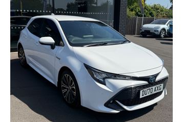 2020 TOYOTA COROLLA 1.8 VVT I HYBRID DESIGN 5DR CVT IDEAL FAMILY CAR, 2020 AUTOMATIC... photo