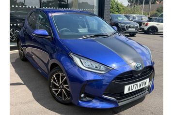2021 TOYOTA YARIS 1.5 HYBRID DESIGN 5DR CVT 2021 AUTOMATIC 17,854 MILES PETROL ELECTRIC HYBRID... photo
