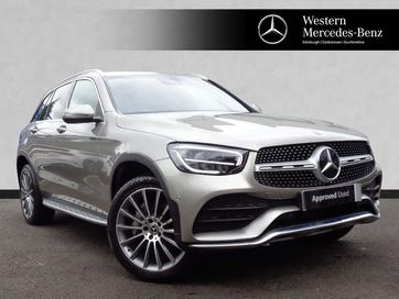 2022 MERCEDES GLC GLC 300 DE 4MATIC AMG LINE 2022 AUTOMATIC 20,436 MILES DIESEL PARALLEL... photo