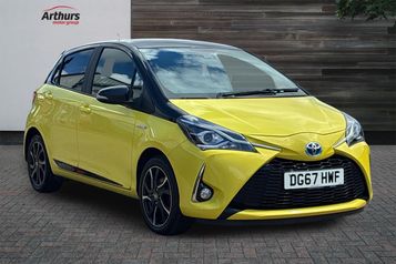 2017 TOYOTA YARIS VVT I YELLOW EDITION FSH, 2 YEARS FREE SERVICING 2017 CVT 60,500... photo