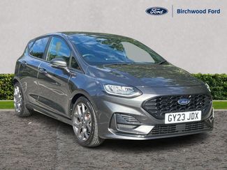 2023 FORD FIESTA 1.0 ECOBOOST HYBRID MHEV 125 ST LINE 5DR DIGITAL DASH, APPLE CAR... photo