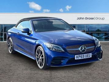 2019 MERCEDES C CLASS C300D AMG LINE PREMIUM 2DR 9G TRONIC CABRIOLET 2019 AUTOMATIC 64,000 MILES... photo