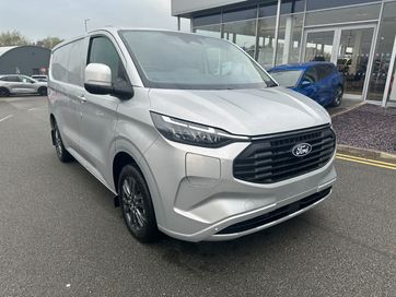 None FORD TRANSIT CUSTOM 2.5 PHEV 232PS H1 VAN LIMITED AUTO 399 AUTOMATIC MOONDUST SILVER PETROL... photo