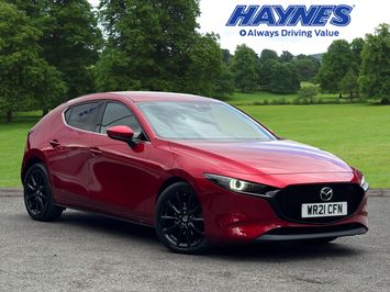 2021 MAZDA 3 2.0 SKYACTIV X MHEV GT SPORT TECH 5DR 2021 MANUAL 57,785 MILES... photo