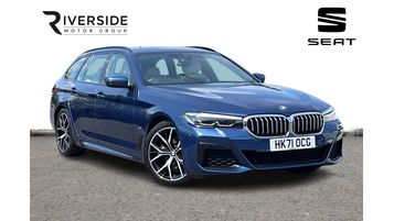2021 BMW 5 SERIES 2.0 520D MHT M SPORT TOURING STEPTRONIC EURO 6 S S 5DR... photo