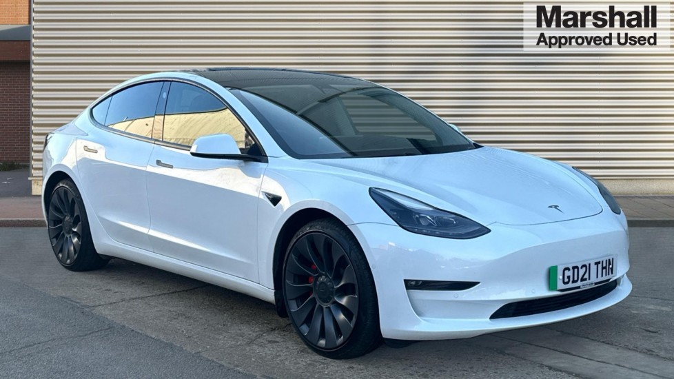 Tesla Model 3 listing photo