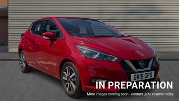 2019 NISSAN MICRA MICRA 0.9 IG T ACENTA LIMITED EDITION 5DR NAVIGATION REAR CAMERA 2019... photo