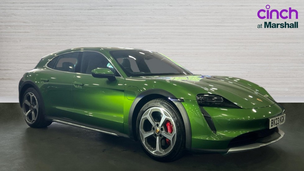 Porsche Taycan listing photo