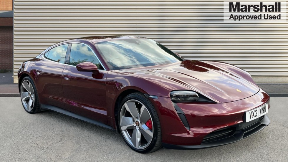 Porsche Taycan listing photo