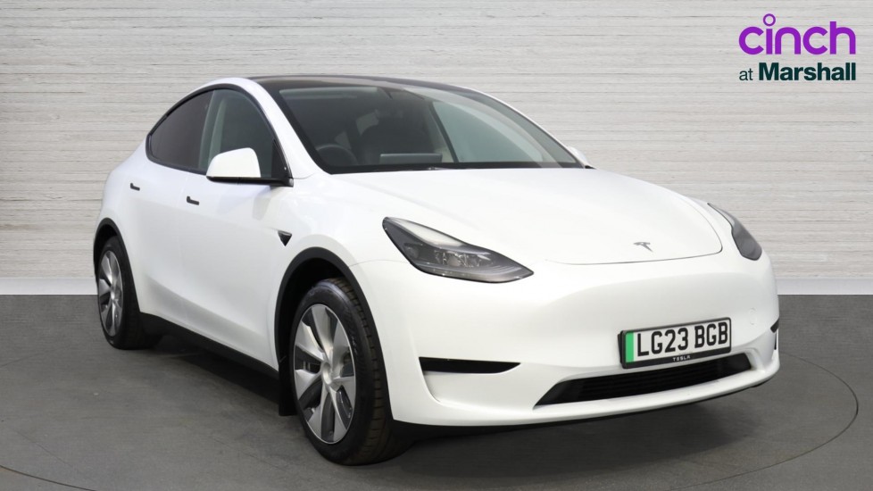 Tesla Model Y listing photo