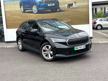 2025 skoda enyaq 62kwh 60 edition suv 5dr electric auto (dc120kw) (179 ps) approved used benefits 2025 automatic 5,800 miles electric £343.96... photo