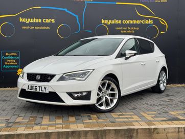 2016 seat leon 2.0 tdi fr dsg euro 6 (s/s) 5dr satnav, bluetooth, cruise 2016 automatic 35,783 miles diesel £257.52 £13,290... photo