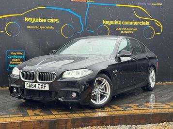 2014 BMW 5 SERIES 2.0 520D M SPORT AUTO EURO 6 S S 4DR SATNAV, HEATED... photo