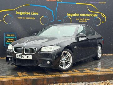2014 BMW 5 SERIES 2.0 520D M SPORT AUTO EURO 6 S S 4DR SATNAV, HEATED... photo