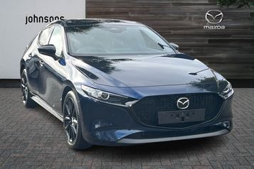 None MAZDA 3 2.5 140PS HOMURA AUTO BLACK CLOTH RED STITCH AVAILABLE FOR HOME DELIVERY... photo
