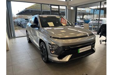 None HYUNDAI KONA 65.4KWH N LINE AUTO 5DR AVAILABLE FOR HOME DELIVERY AUTOMATIC SHIMMERING SILVER... photo