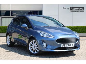 2019 FORD FIESTA 1.0 ECOBOOST TITANIUM 5DR AUTO 2019 AUTOMATIC 10,164 MILES PETROL 238.05 12,600... photo