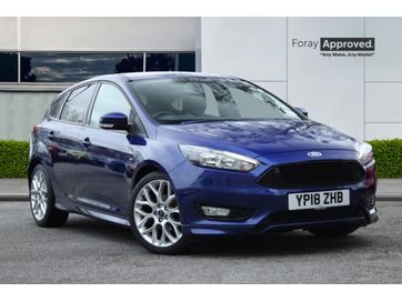 FORD FOCUS 1.0 ECOBOOST 140 ST LINE NAVIGATION 5DR 18 ALLOYS APPEARANCE PACK 2018...