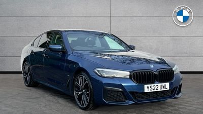 2022 BMW 5 Series 520d xDrive M Sport Saloon photo