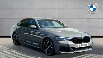 2021 BMW 5 SERIES 520D XDRIVE M SPORT SALOON APPROVED USED BMW 2021 AUTOMATIC 53,302 MILES... photo