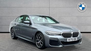 2020 BMW 5 SERIES 530D XDRIVE M SPORT SALOON APPROVED USED BMW 2020 AUTOMATIC 36,310 MILES... photo
