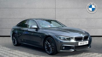 2018 BMW 4 SERIES 420D M SPORT GRAN COUPE APPROVED USED BMW 2018 AUTOMATIC 57,427 MILES... photo