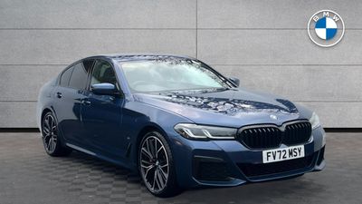 2022 BMW 5 Series 520d M Sport Saloon photo