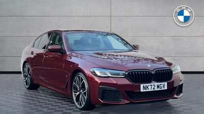 2022 BMW 5 Series 520d M Sport Saloon photo