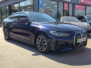 2023 bmw i4 40 83.9kwh m sport gran coupe auto edrive 5dr tanzanite+high spec+mega value 2023 automatic 82,830 miles electric £425.50 £22,816... photo