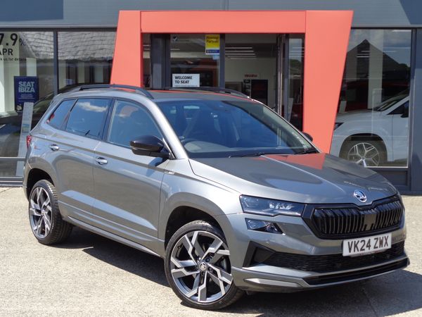 None skoda koraq ssport line 1.5 tsi dsg £28,995 was £29,995 saving £1,000 transmission automatic mileage 9,560 miles fuel type petrol view... photo