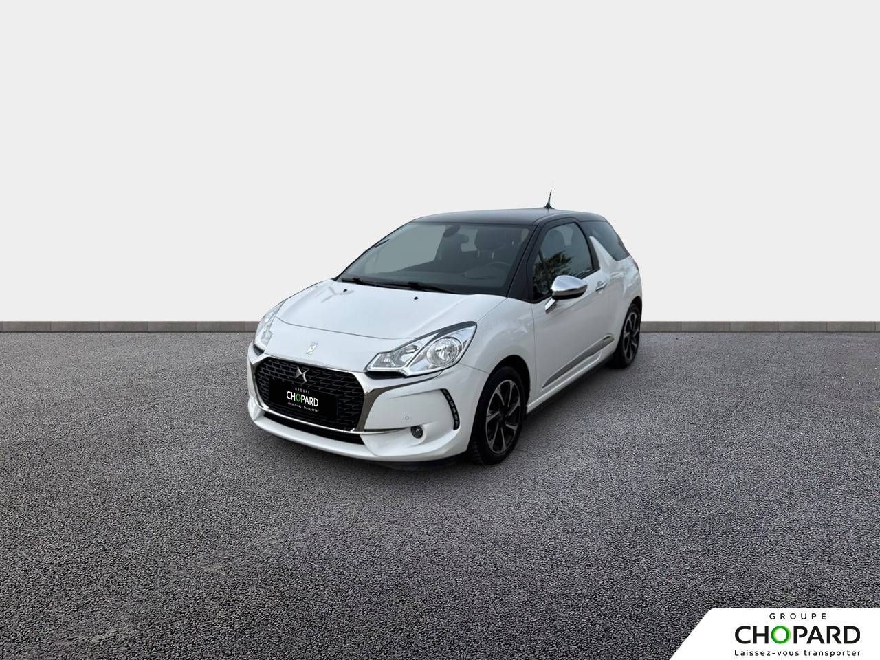 DS Ds 3  puretech 110 s&s eat6 Connected Chic Créme Parthénon