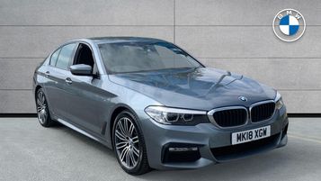 2018 BMW 5 SERIES 520D M SPORT SALOON HOME DELIVERY AVAILABLE 2018 AUTOMATIC 60,994 MILES DIESEL... photo