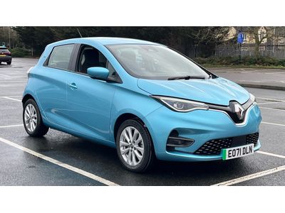 2021 ZOE ZOE 100KW ICONIC R135 50KWH RAPID CHARGE 5DR AUTO HATCHBACK 9,384 MILEAGE... photo