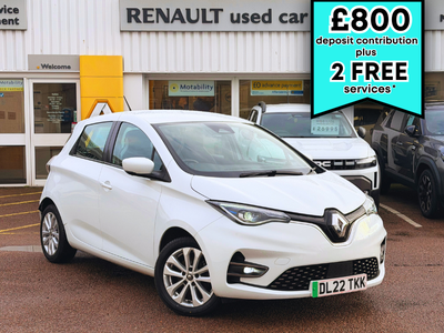2022 RENAULT ZOE 80KW ICONIC R110 50KWH RAPID CHARGE 5DR AUTO 8,995 MILEAGE 42,157 MILES... photo