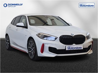 2023 BMW 1 SERIES 128TI 5DR STEP AUTO LIVE COCKPIT PROFESSIONAL 22,995 391.65 PER MONTH MILEAGE... photo