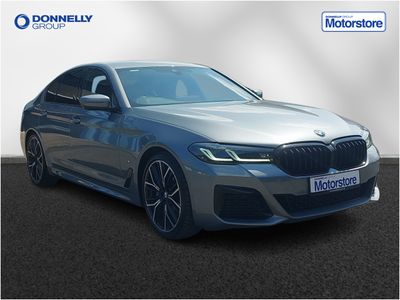 2023 BMW 5 SERIES 520D MHT M SPORT 4DR STEP AUTO 27,995 435.22 PER MONTH MILEAGE... photo