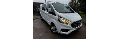 Ford Transit Custom 2.0 EcoBlue 185ps Low Roof D/Cab Limited Van Auto