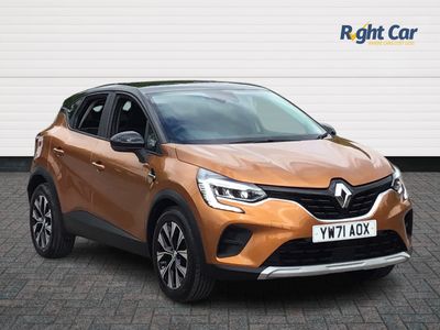 2022 RENAULT CAPTUR SE LIMITED TCE 12,199 MILEAGE 34,429 MILES FUEL TYPE PETROL TRANSMISSION MANUAL... photo