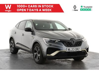 2023 RENAULT ARKANA E TECH ENGINEERED 17,399 MILEAGE 18,222 MILES FUEL TYPE PETROL ELECTRIC TRANSMISSION... photo